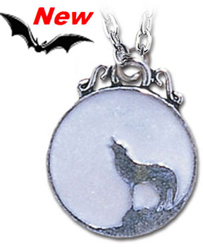 Wolf Pendant, by Alchemy Gothic